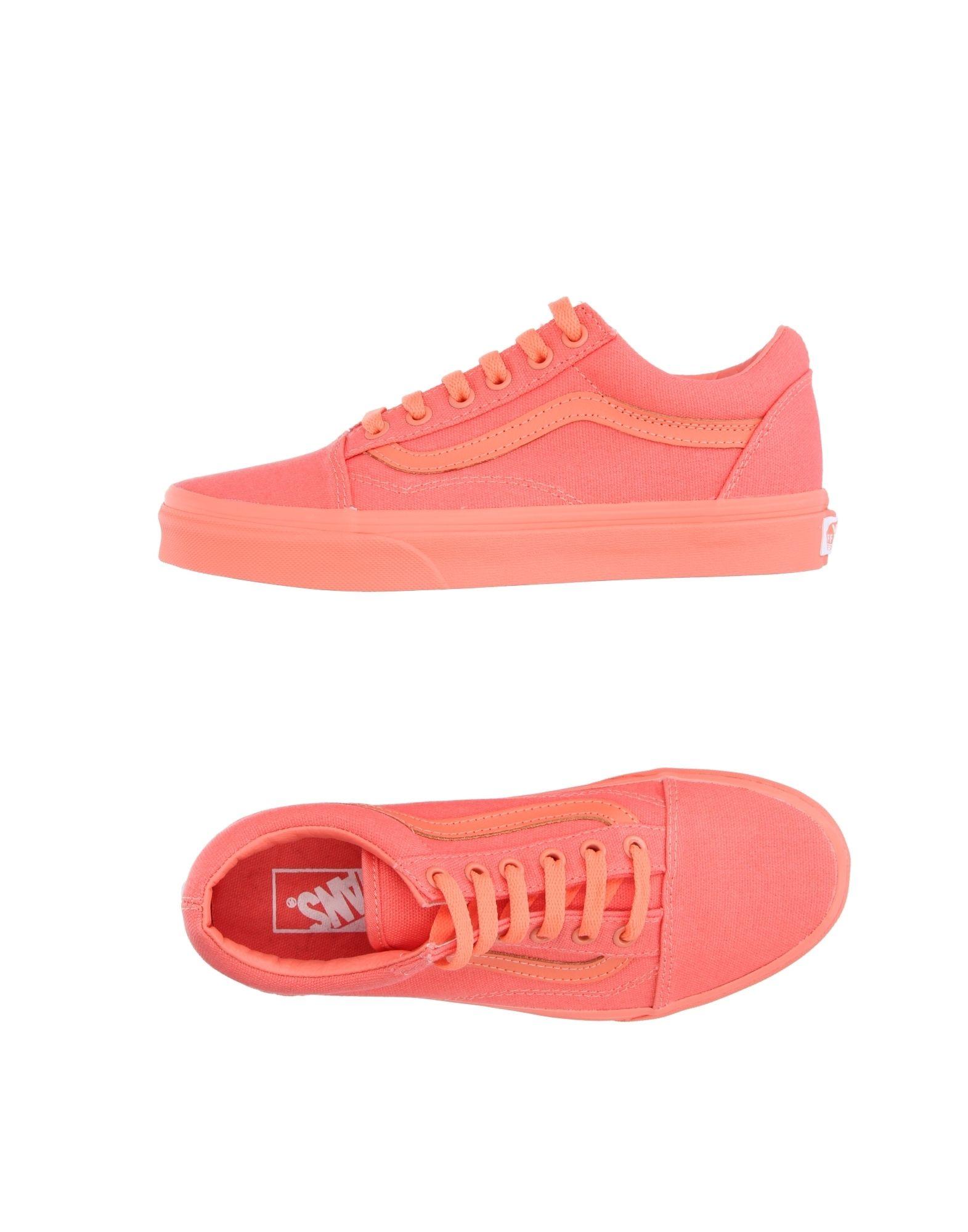 vans low top pink